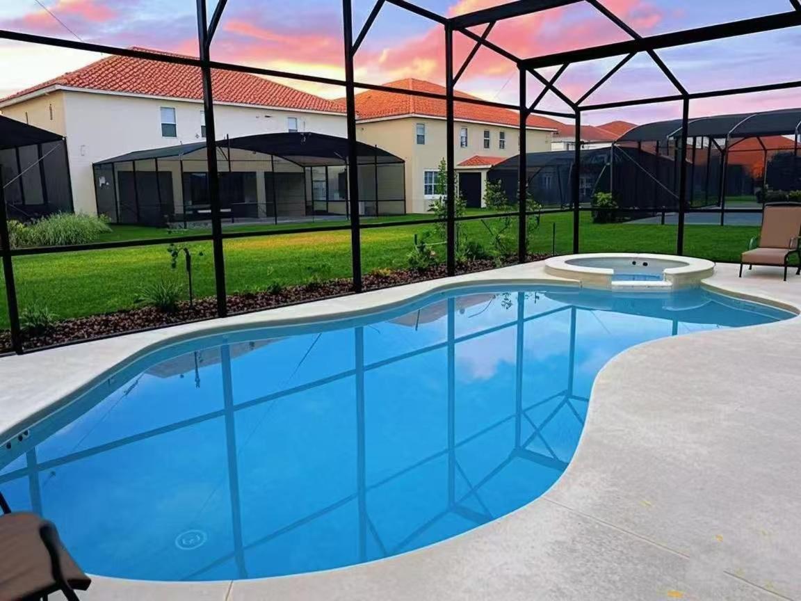 Family Retreat - Double Rms Or King Rms Shared Bath - Luxury Club-Pool Spa-Near Disney Parks With Wifi Davenport Exterior photo