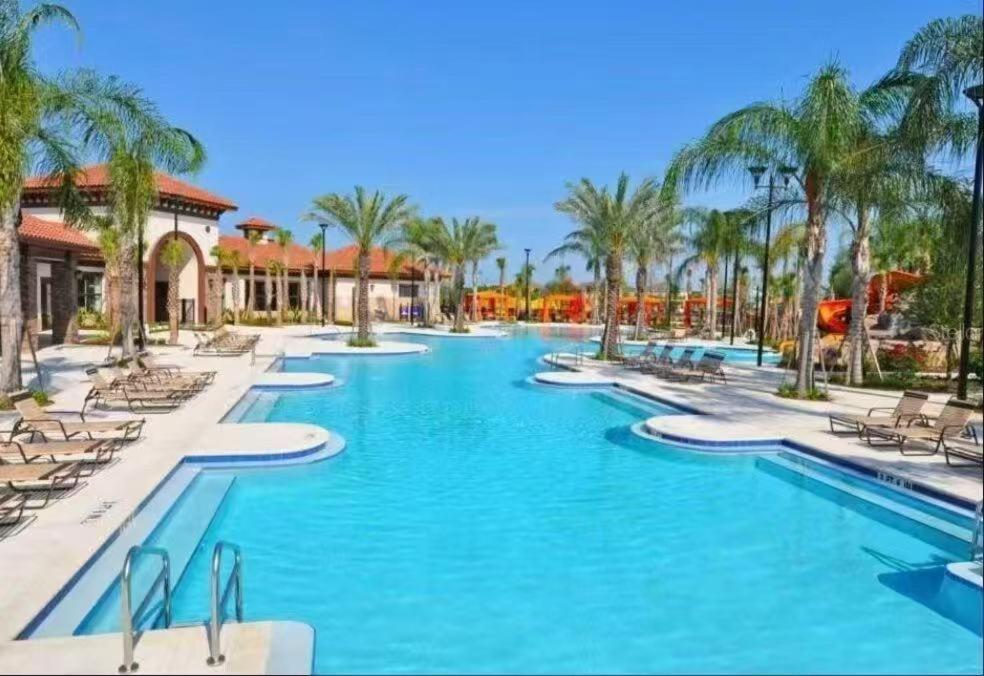 Family Retreat - Double Rms Or King Rms Shared Bath - Luxury Club-Pool Spa-Near Disney Parks With Wifi Davenport Exterior photo